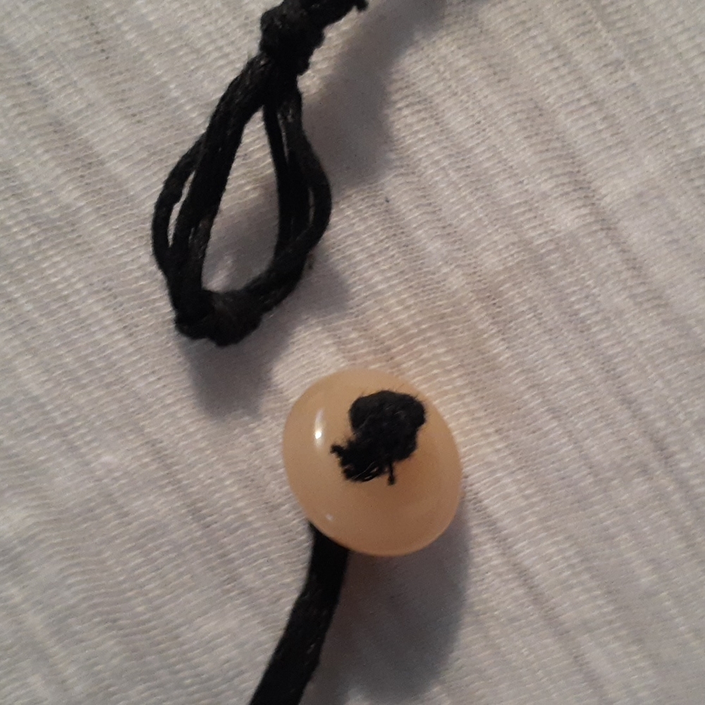 100% Genuine buffalo horn wooden bead necklace - Picture 6 of 6